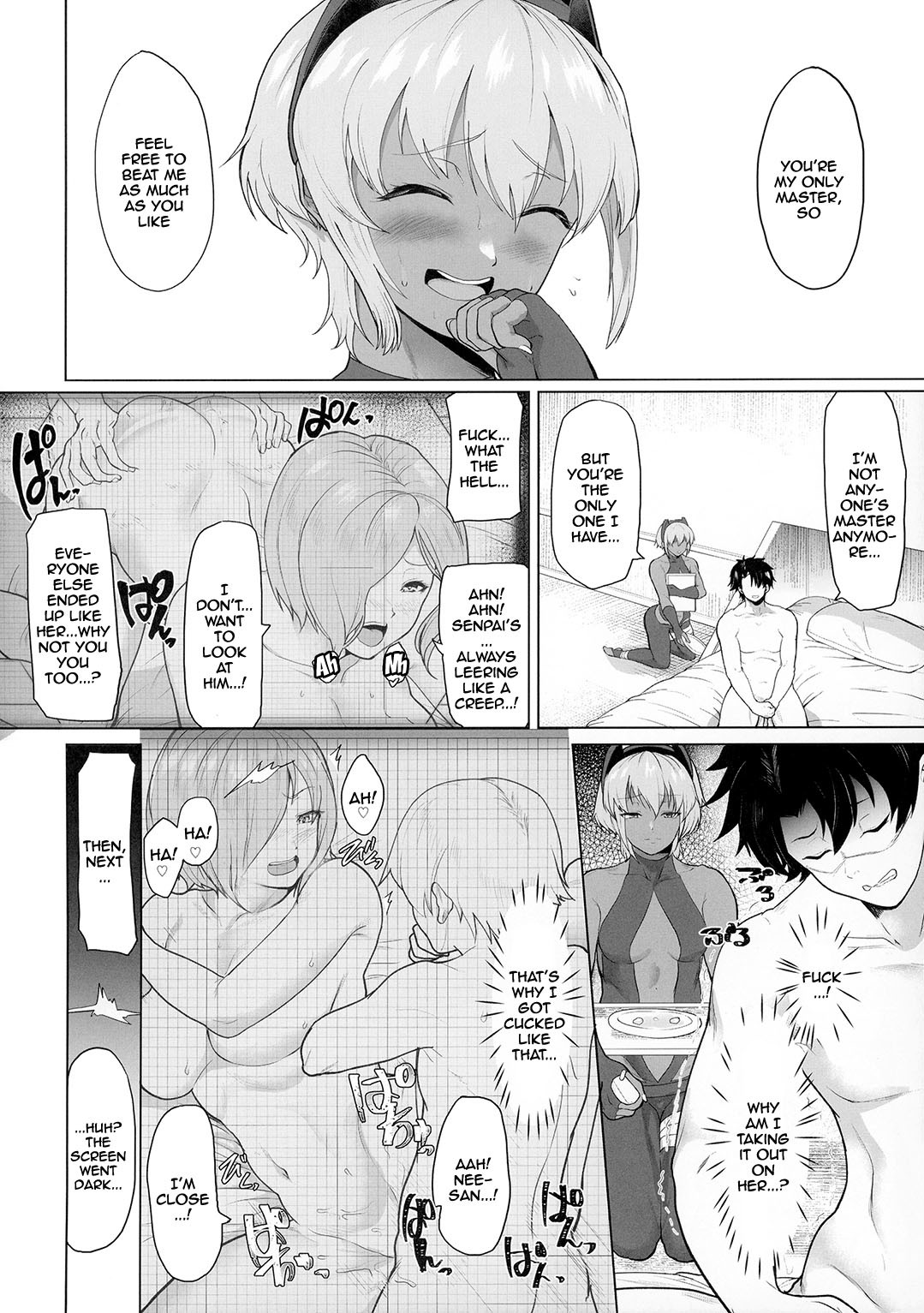 Hentai Manga Comic-The Girl Who Always Seemed Confident Was Showing a Different Face Than Usual... The Look of a Slut-Read-3